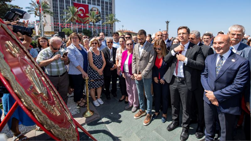 Başkan Soyer CHP’nin kuruluşunun 99. yıl kutlamasına katıldı