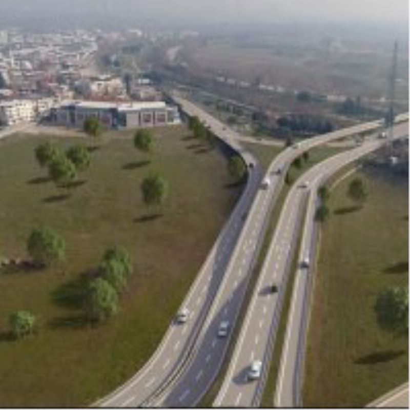 Ulaşım düğümü köprülerle çözülüyor