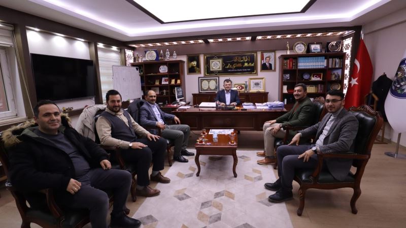 Tügva’dan Belediye Başkanımız Serkan Koyuncu’ ya Ziyaret