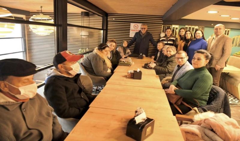 Mustafa Helvacıoğlu, Beyaz Baston ve Görme Engelliler Farkındalık Haftası’nda görme engelli vatandaşlarla buluştu