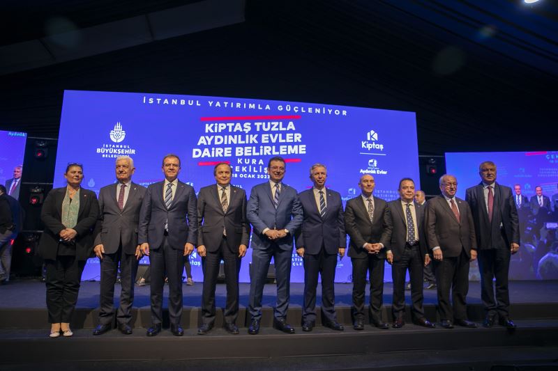 Başkan Seçer, İBB’nin ‘Tuzla Aydınlık Evler Daire Belirleme Kura Çekilişi Töreni’ne Katıldı