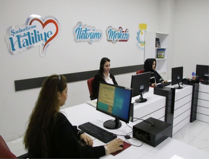 HALİLİYE BELEDİYESİ İLETİŞİM MERKEZİ “ÇÖZÜMÜN ADRESİ” OLDU