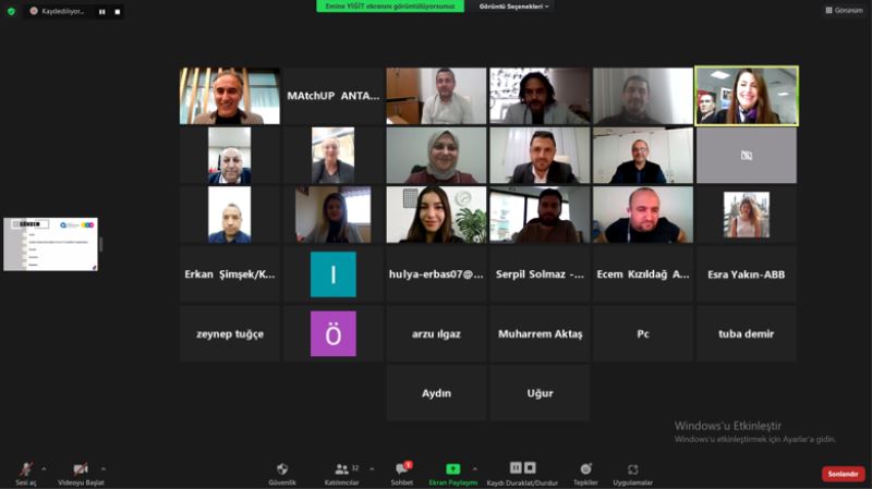 Kamu Kurumlarının Temsilcileri  Enerji Verimliliği Haftasında Buluştu