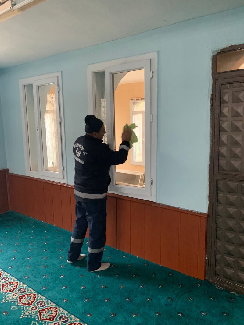 ANTAKYA BELEDİYESİ İBADETHANE TEMİZLİKLERİNE DEVAM EDİYOR