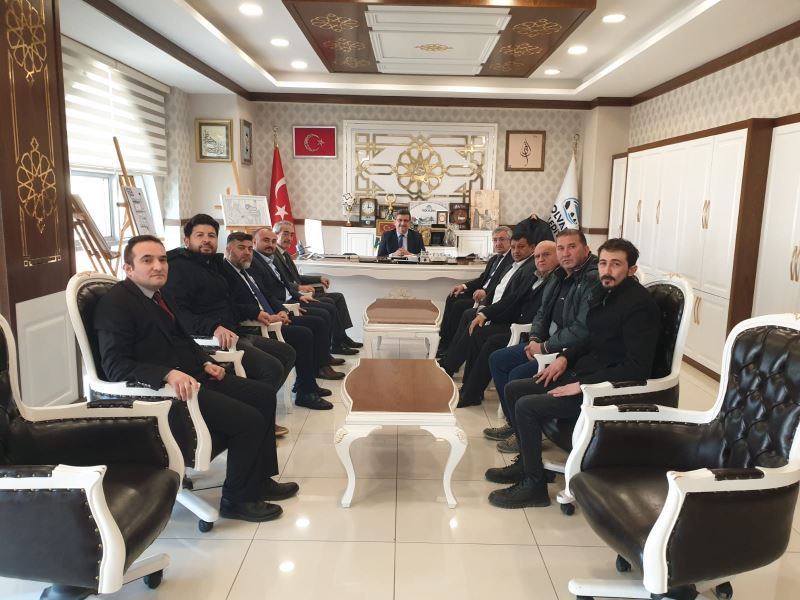 Afyonkarahisar Esnaf ve Sanatkarlar Odası Birliğinden Başkanımıza Ziyaret