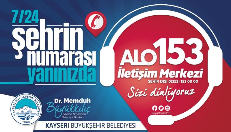 Şehrin Telefonu Alo 153, 1 Yılda Yaklaşık 1 Milyon Çağrıya Cevap Verdi