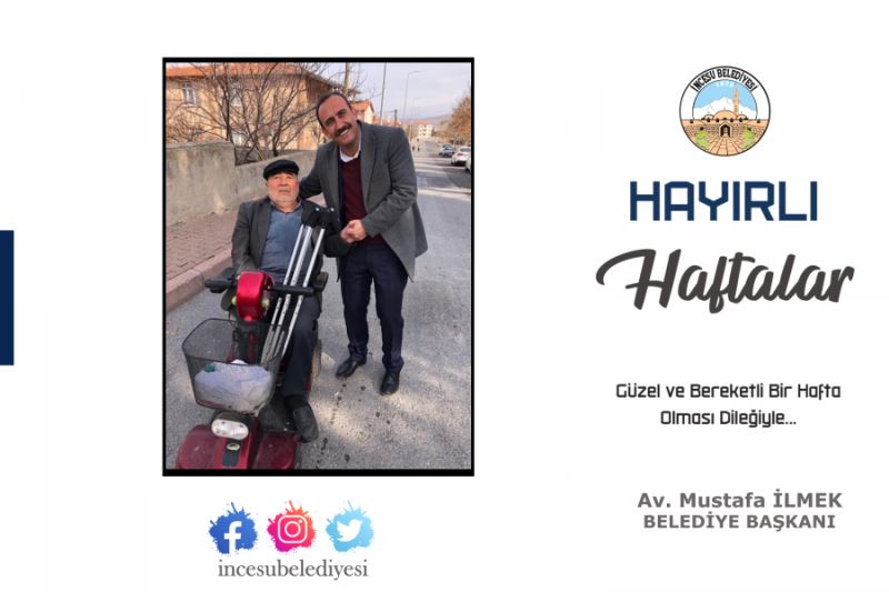 Yeni haftanın sağlık, huzur ve bereket getirmesi temennisiyle, tüm hemşehrilerime hayırlı haftalar dilerim.