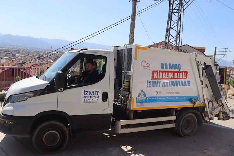 ‘BU ARAÇLAR KİRALIK DEĞİLDİR, İZMİT HALKININDIR’