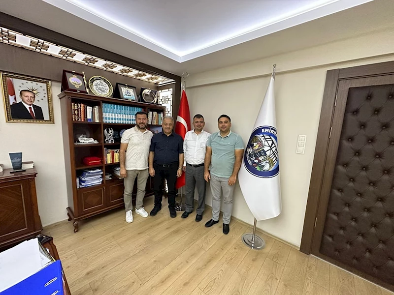 UID Brüksel Bölge Başkanı’ndan Belediye Başkanımız Serkan Koyuncu’ya Ziyaret