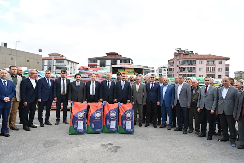 Büyükşehir’den Üreticiye Süt Otu Tohumu Desteği