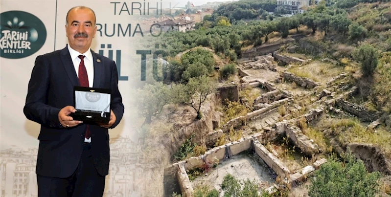 MYRLEİA ANTİK KENTİ ARKEOPARKI’NA TARİHİ KENTLER BİRLİĞİ’NDEN SÜREKLİLİK ÖDÜLÜ