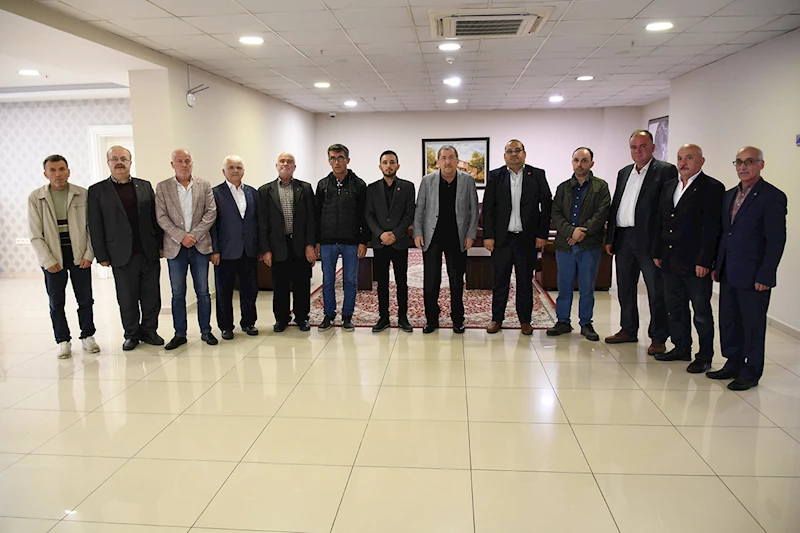 Pınar ve Yönetiminden Başkan Vergili’ye Ziyaret