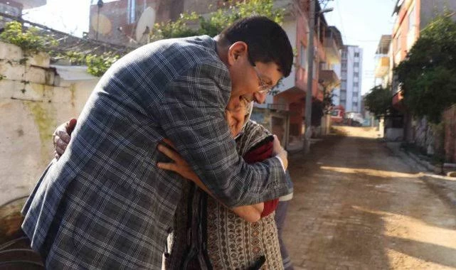 Kürşat Başkan asırlık çınarları unutmadı