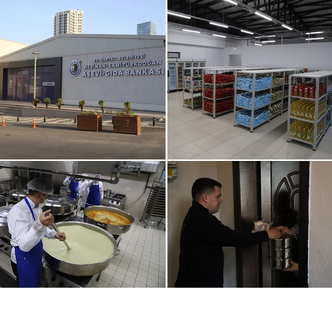 KARTAL BELEDİYESİ AŞEVİ’NDEN İHTİYAÇ SAHİPLERİNİN SOFRALARINA UZANAN YOLCULUK
