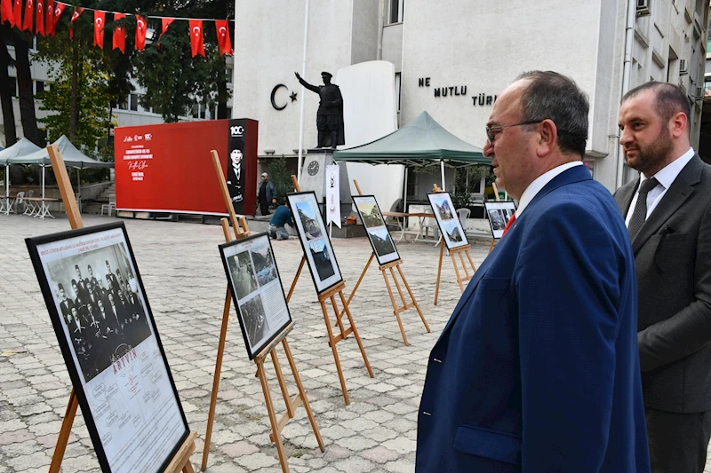 BAŞKAN ELÇİN 100. YILDA ARŞİVDEN ARTVİN SERGİSİ ETKİNLİĞİNE KATILDI