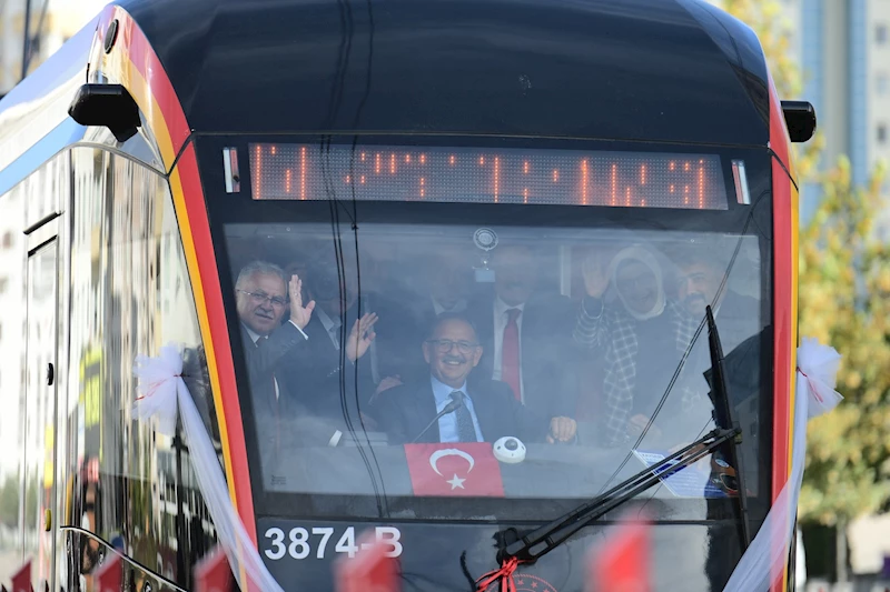 Yeni Tramvay Hattı ile Raylı Sistem Uzunluğu 46 Kilometreye Ulaştı