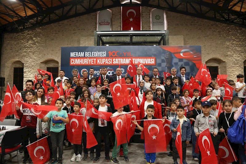 MERAM BELEDİYESİ 100. YIL SATRANÇ TURNUVASI SONA ERDİ