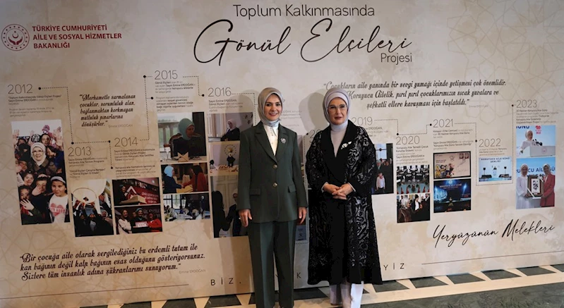 Emine Erdoğan Hanımefendi ve Bakanımız Mahinur Özdemir Göktaş Gönül Elçileri Programına Katıldı