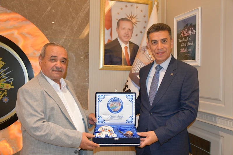 Afyonkarahisar 1 Nolu T Tipi Kapalı Ceza İnfaz Kurumu Müdürü Ali Haydar Zeray, Başkan Şahin’e Ziyaret