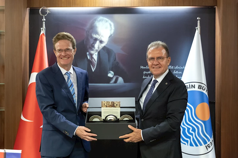 Başkan Seçer, AB Türkiye Delegasyon Başkanı Meyer-Landrut Ve Beraberindeki Heyetle Bir Araya Geldi