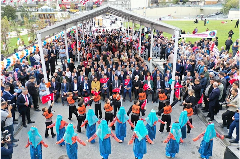 Sultangazi Fazlı Hayırlıoğlu Parkı’na Görkemli Açılış