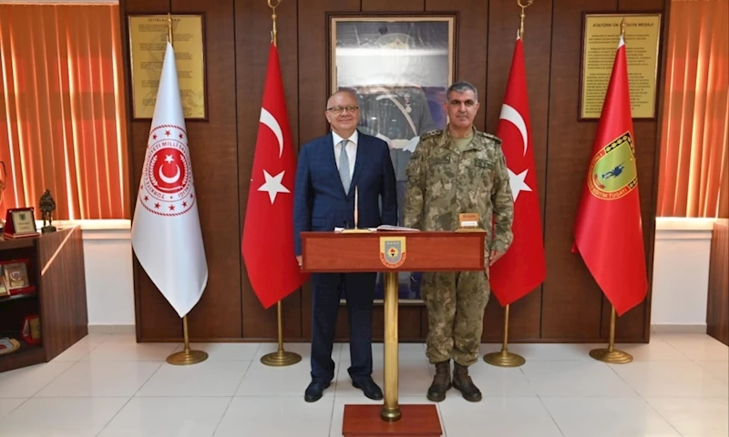 Başkan Ergün’den Tugay Komutanı Alptekin