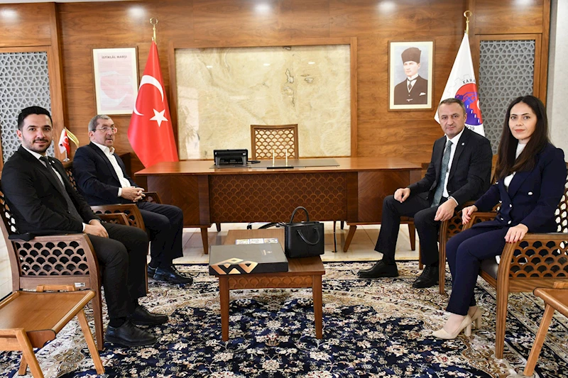 Vakıf Katılım Bankası Karabük Şubesinden Başkan Vergili’ye Ziyaret