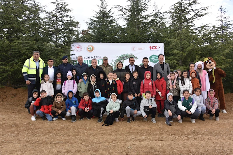 BOZÜYÜK’TE DE 100. YIL CUMHURİYET ORMANLARI KURULUYOR