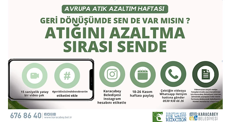 Geri dönüşümde sen de var mısın?