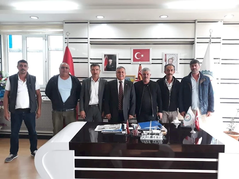 Roman kardeşlerimiz, Belediyemizi ziyaret ettiler.