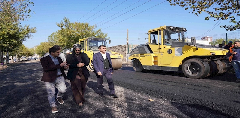 SİVEREK’TE YOL YAPIM ÇALIŞMALARI SON SÜRAT DEVAM EDİYOR