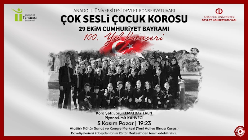ÇOK SESLİ ÇOCUK KOROSUNDAN 100. YIL KONSERİ