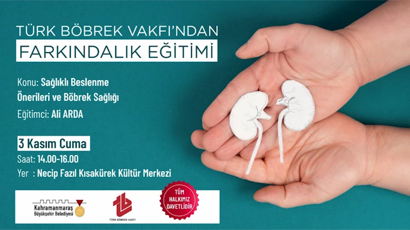 Büyükşehir’den ‘Sağlıklı Beslenme Önerileri ve Böbrek Sağlığı’ Semineri