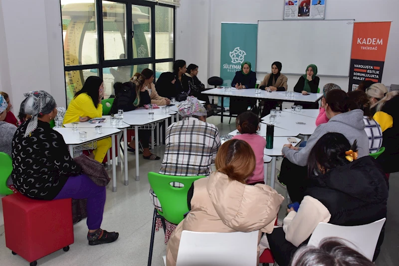 Aydoğdu Kadın ve Gençlik Merkezi bilgilendirme seminerlerine devam ediyor