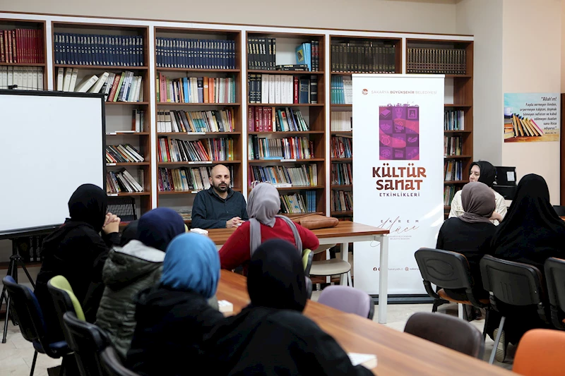 Büyükşehir etkinlikleri söyleşilerle devam etti