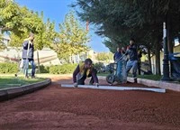 15 Temmuz Demokrasi ve Şehitler Parkında Çevre Düzenleme Çalışmaları