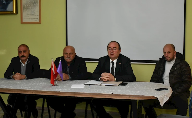 BAŞKAN ELÇİN, SANAYİ ESNAFI İLE BİR ARAYA GELDİ