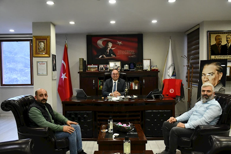 BAŞKAN ELÇİN’İ, ÇAK DERNEĞİ ZİYARET ETTİ