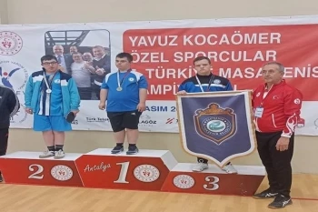 MASA TENİSİNDE ÖZEL BAŞARI