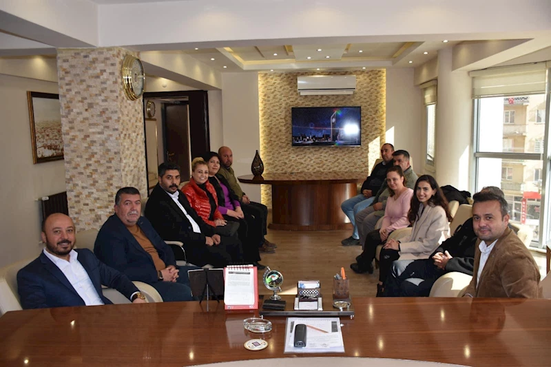 YENİ İL BAŞKANINDAN ZİYARET