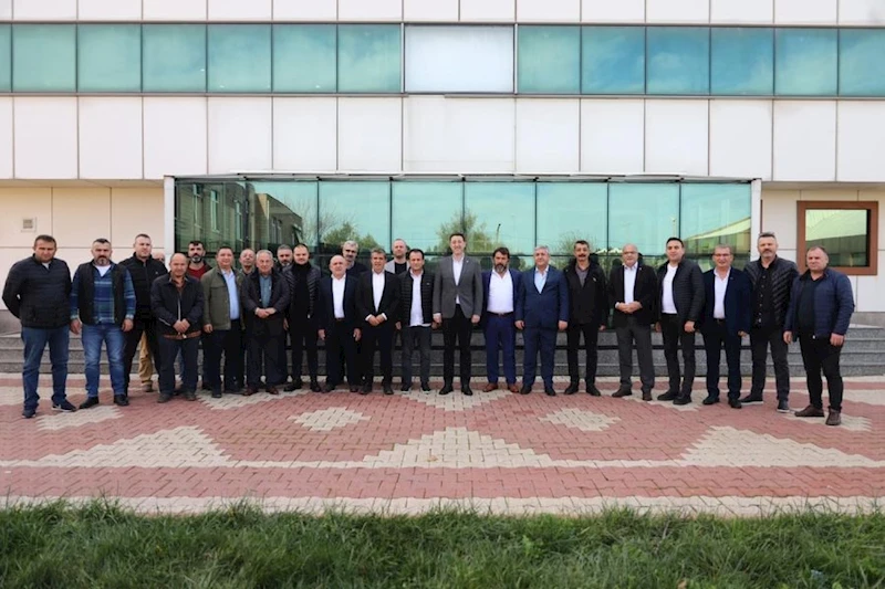 BAŞKAN TOLGA TOSUN’DAN ŞOFÖRLERE ANLAMLI ZİYARET