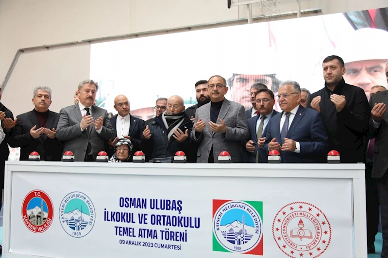 KÖŞK MAHALLESİ’NE EĞİTİM KAMPÜSÜ GİBİ HİZMET VERECEK OLAN OKULLARIN TEMELİ ATILDI