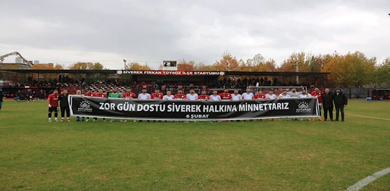 SİVEREK BELEDİYESPOR ŞAMPİYONLUK YOLUNDA EMİN ADIMLARLA İLERLİYOR