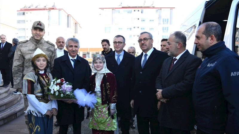 Güngör ve Ünlüer, Afşin’de İncelemelerde Bulundu