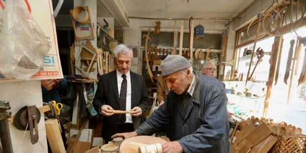 Başkanımız 86 Yaşındaki Marangoz Ustasına Misafir Oldu