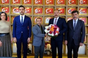 Erzincan Şehit Aileleri Koruma Derneğine ziyaret