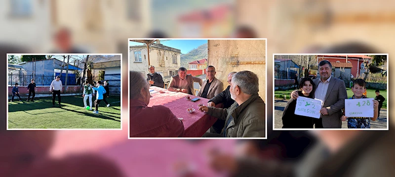 BAŞKAN ŞENLİKOĞLU KAYADİBİ’NDE VATANDAŞLARLA BİR ARAYA GELDİ