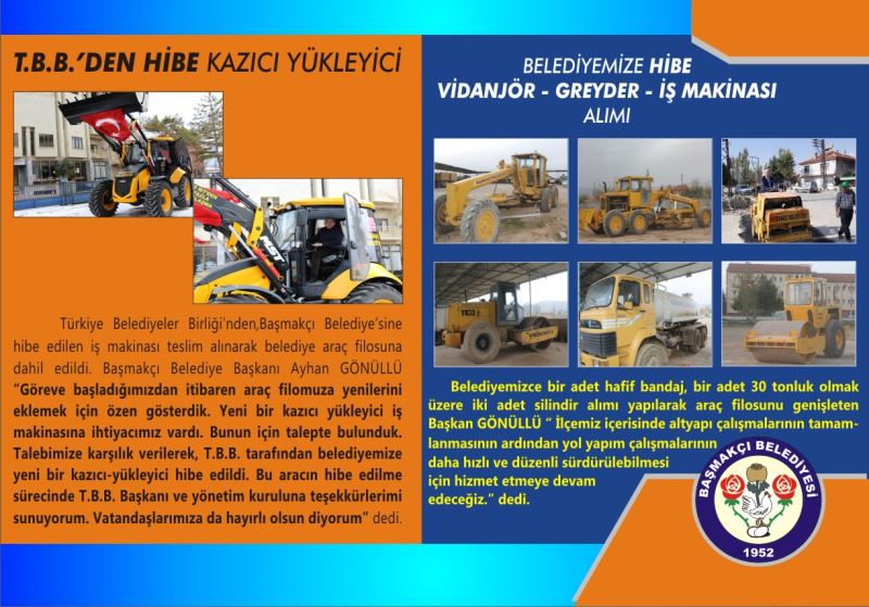 T.B.B. ‘den Hibe Kazıcı Yükleyici