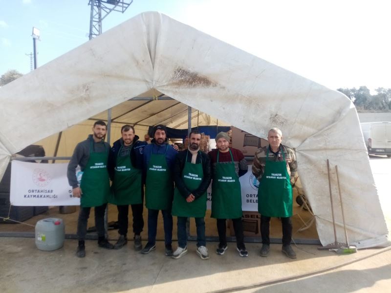 Afetzedeler İçin Aşevleri Hizmette
