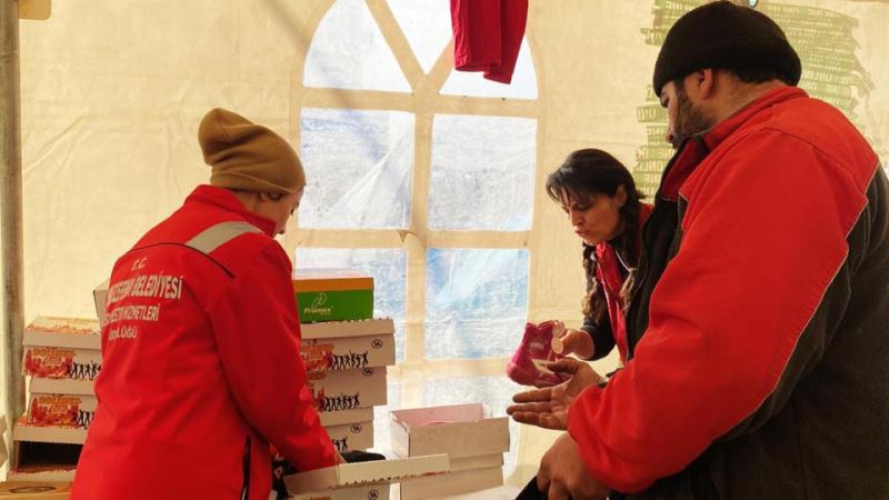 Ekipler Afetzedeler İçin 7/24 Çalışıyor